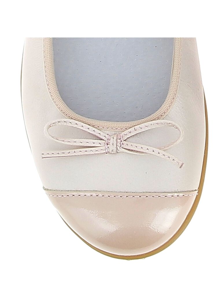 Ballerine en cuir fille