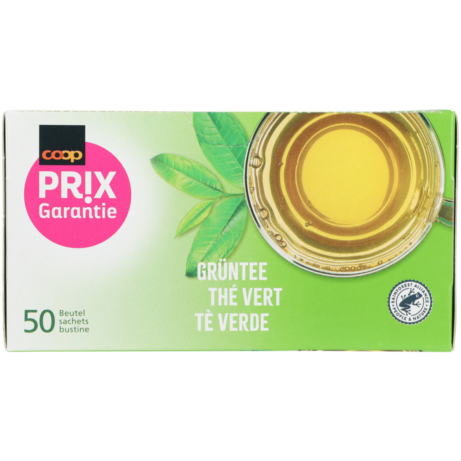 Prix Garantie Grüntee 50 Beutel