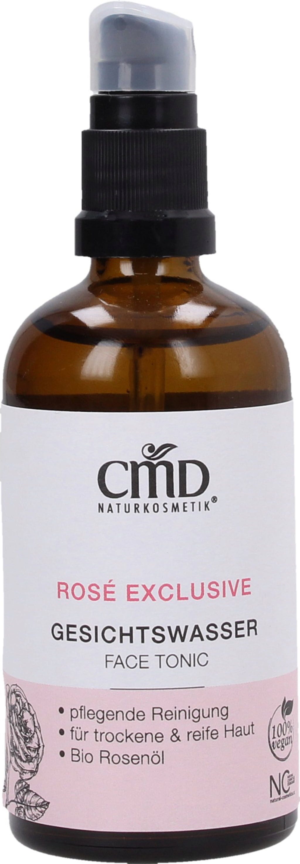 CMD Naturkosmetik  Rosé Exclusive Gesichtswasser, 100 ml