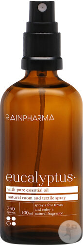 RainPharma Room Spray Eucalyptus Parfum D’Ambiance Naturel Concentré Spray 100ml