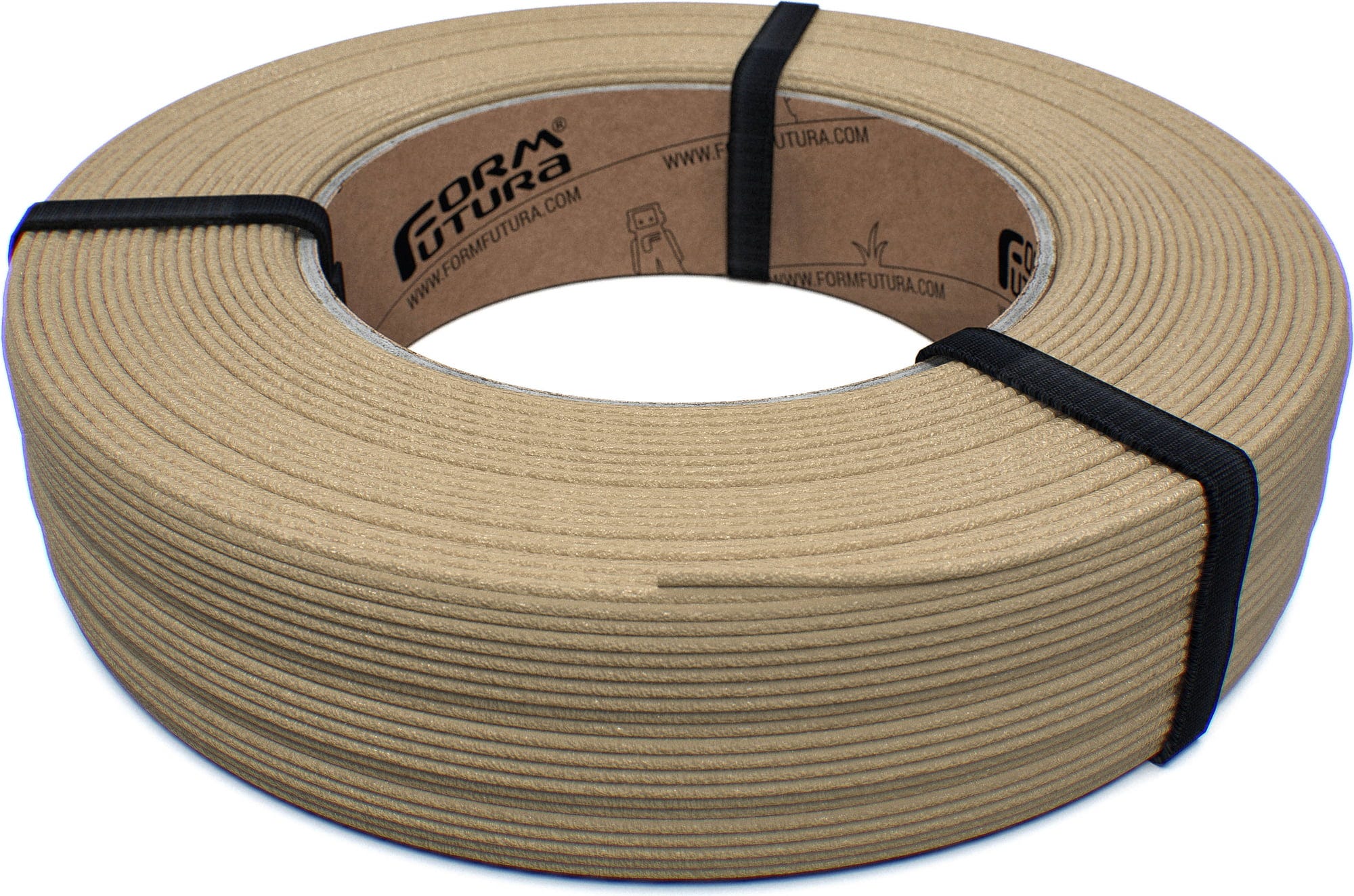 FormFutura  BioFil Wood Natural, 1,75 mm / 500 g    Nachhaltiges & vollständig kompostierbares Filament mit hohem Holzanteil