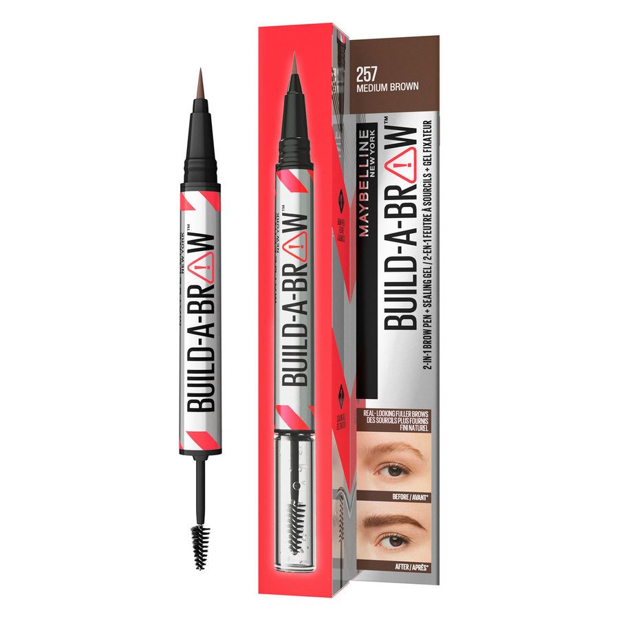 Maybelline New York Build-A-Brow Pen Medium Brown 257 0,4ml