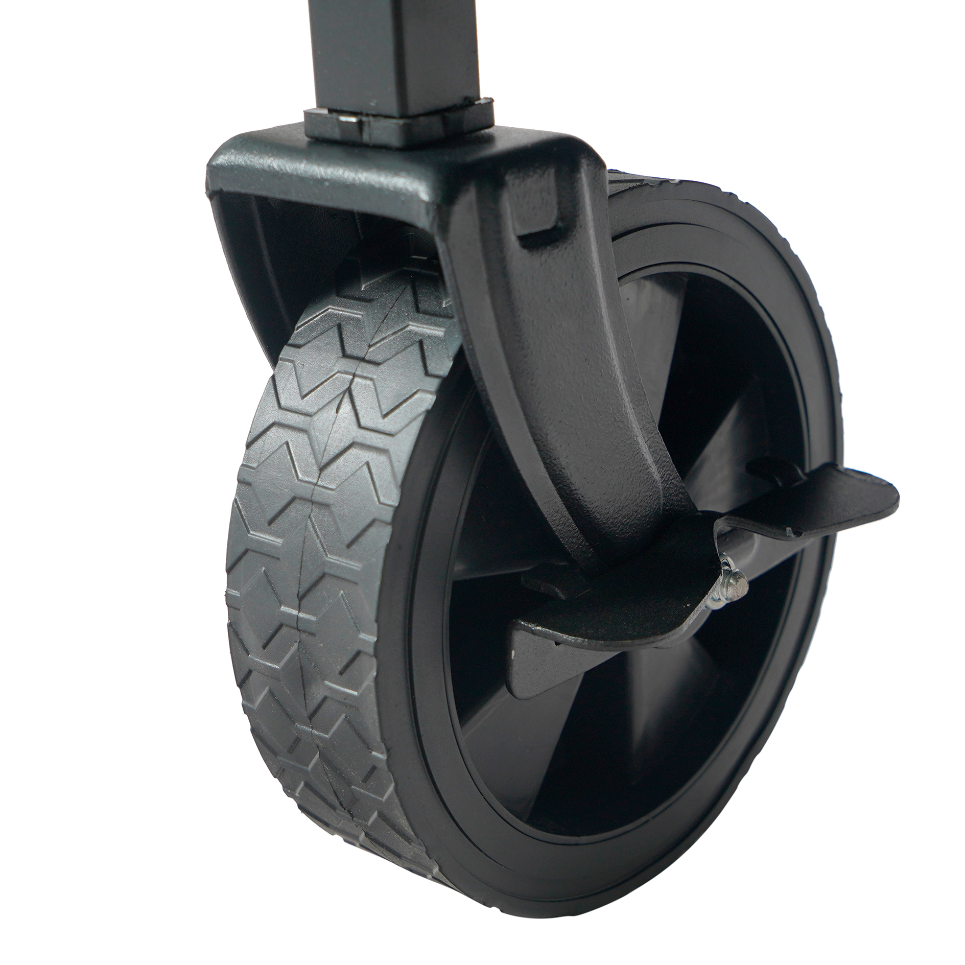 Bollerwagen - schwarz - faltbar - mit Tasche