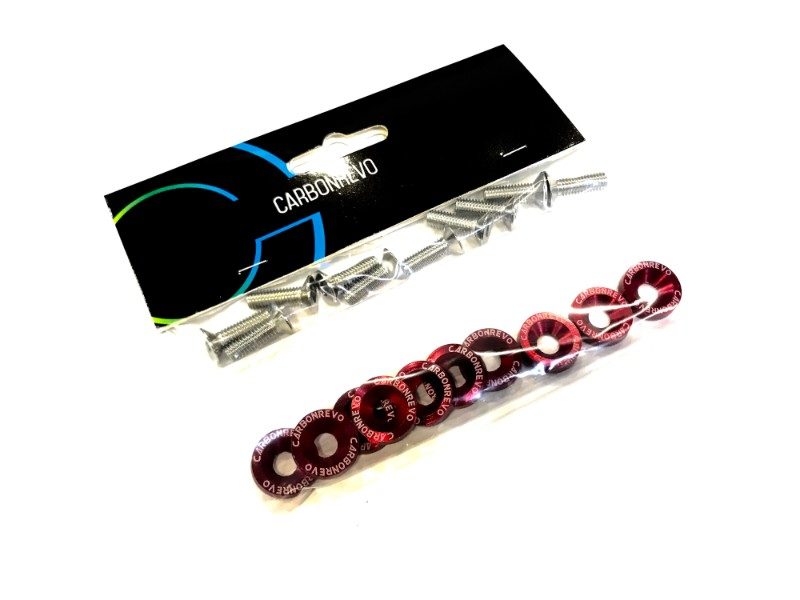 Lot de 10 Rondelles Carbon Revo pour Dualtron - Washers