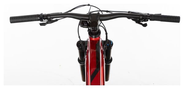 VTT Électrique Tout-Suspendu Raymon TrailRay 160E 10.0 Sram SX 12V 720 Wh 29'' Rouge