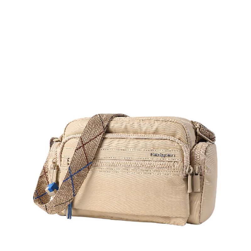 Sac bandoulière Emily 24 cm Creased Safary Beige