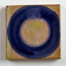 Handglasierte Kachel 'Rond', L 5 cm, B 5 cm von fischer's lagerhaus