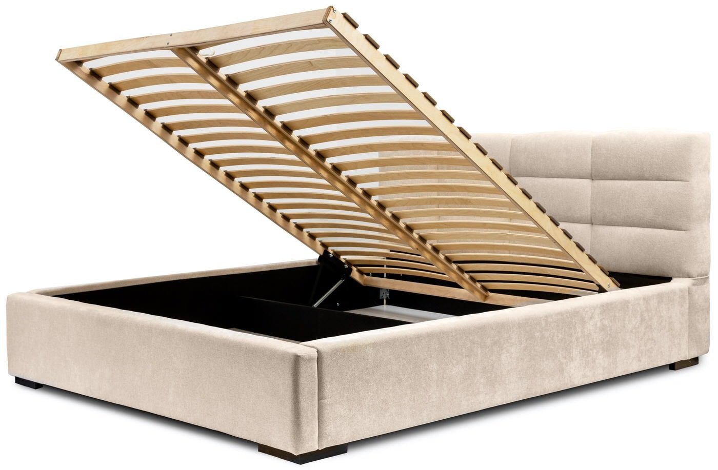 Trae Mobler Faro 180 x 200 cm Gestoffeerd Bed Beige