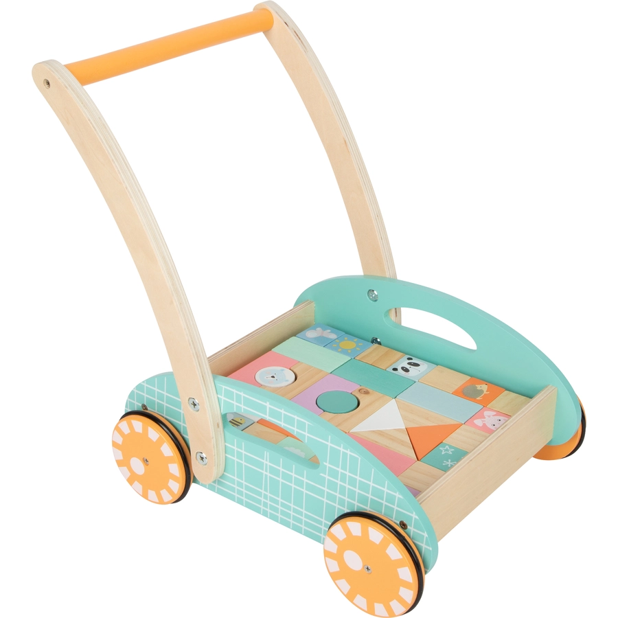small foot® Lauflernwagen Pastell