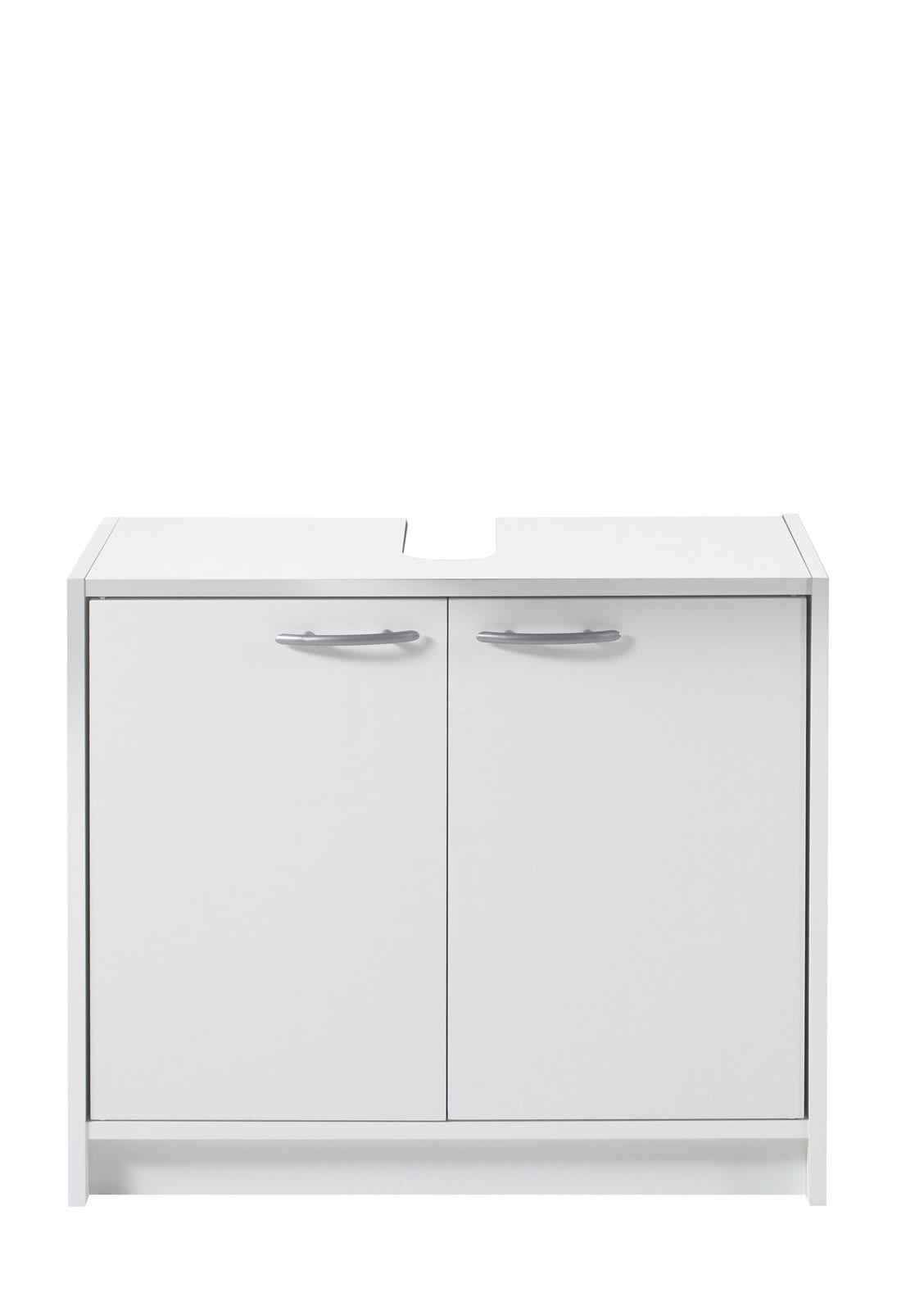 Waschbeckenunterschrank Smash Weiß Nachbildung ca. 62,8 x 55 x 28,5 cm