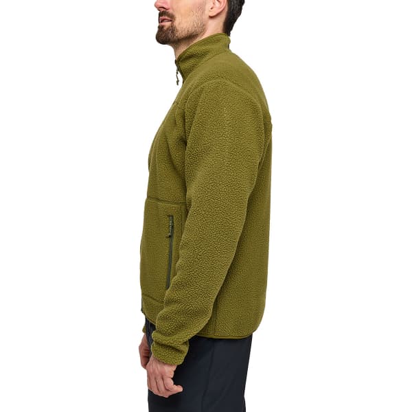 Veste polaire HAGLÖFS MOSSA PILE JACKET M OLIVE GREEN
