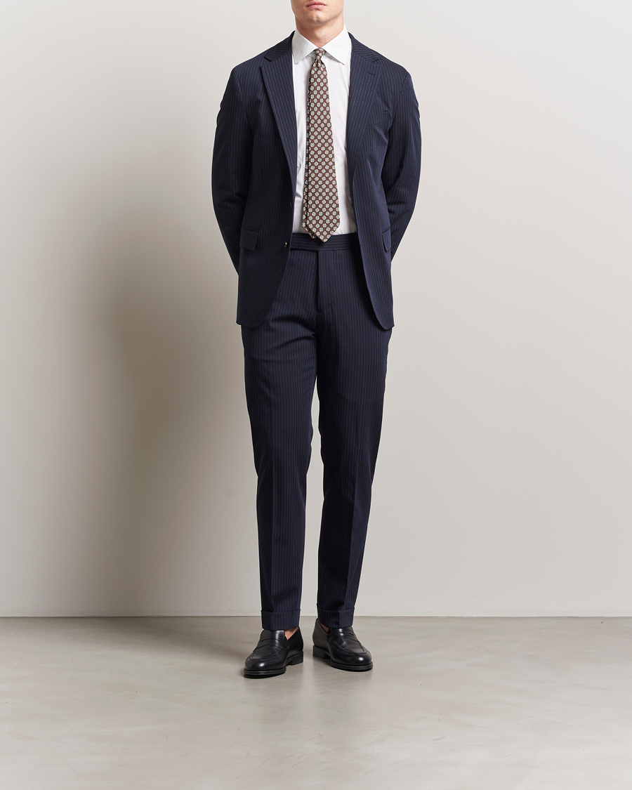 Polo Ralph Lauren Single Breasted Pinstripe Sportcoat Navy/Grey