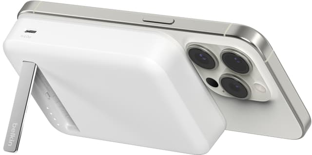 Belkin BoostCharge Pro 10K Magnetic Qi2 powerbank (white)