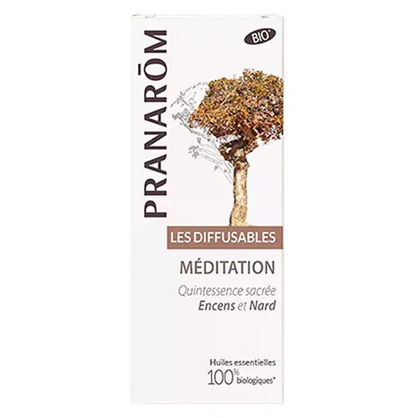 Mistura de Óleos Essenciais Orgânicos para Meditação Pranarôm Difusables 30ml
