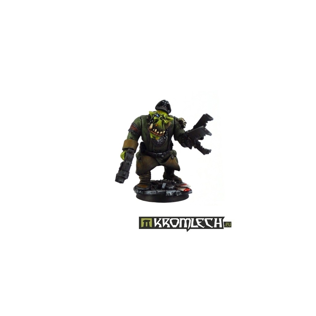 Orc Assault Armoured Greatcoats Squad