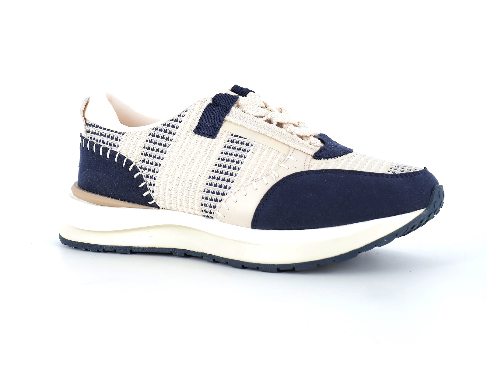 Tamaris-23724 Matières combinées Beige Marine