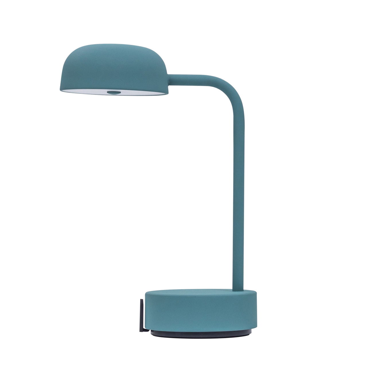 kooduu LED-Tischleuchte Smokey Teal FOKUS