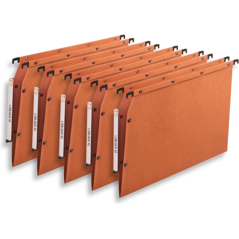 10 Dossier Susp Elba Ultimate Azv D15/30 A4 Kraft Orange