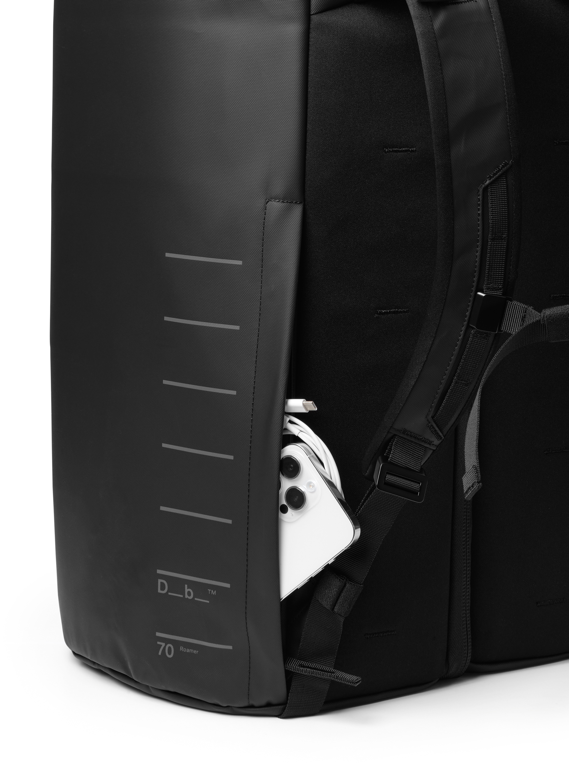 Roamer Pro Split Duffel 70L Black Out