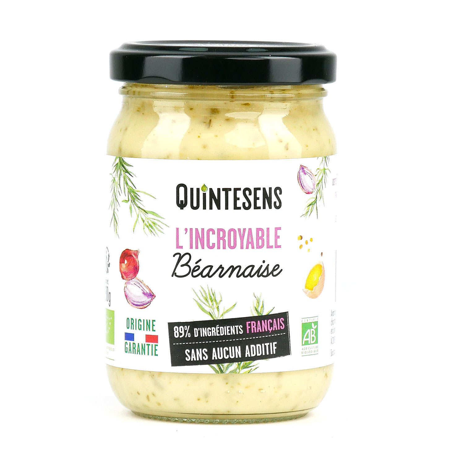 L'incroyable Sauce Béarnaise bio française Quintesens