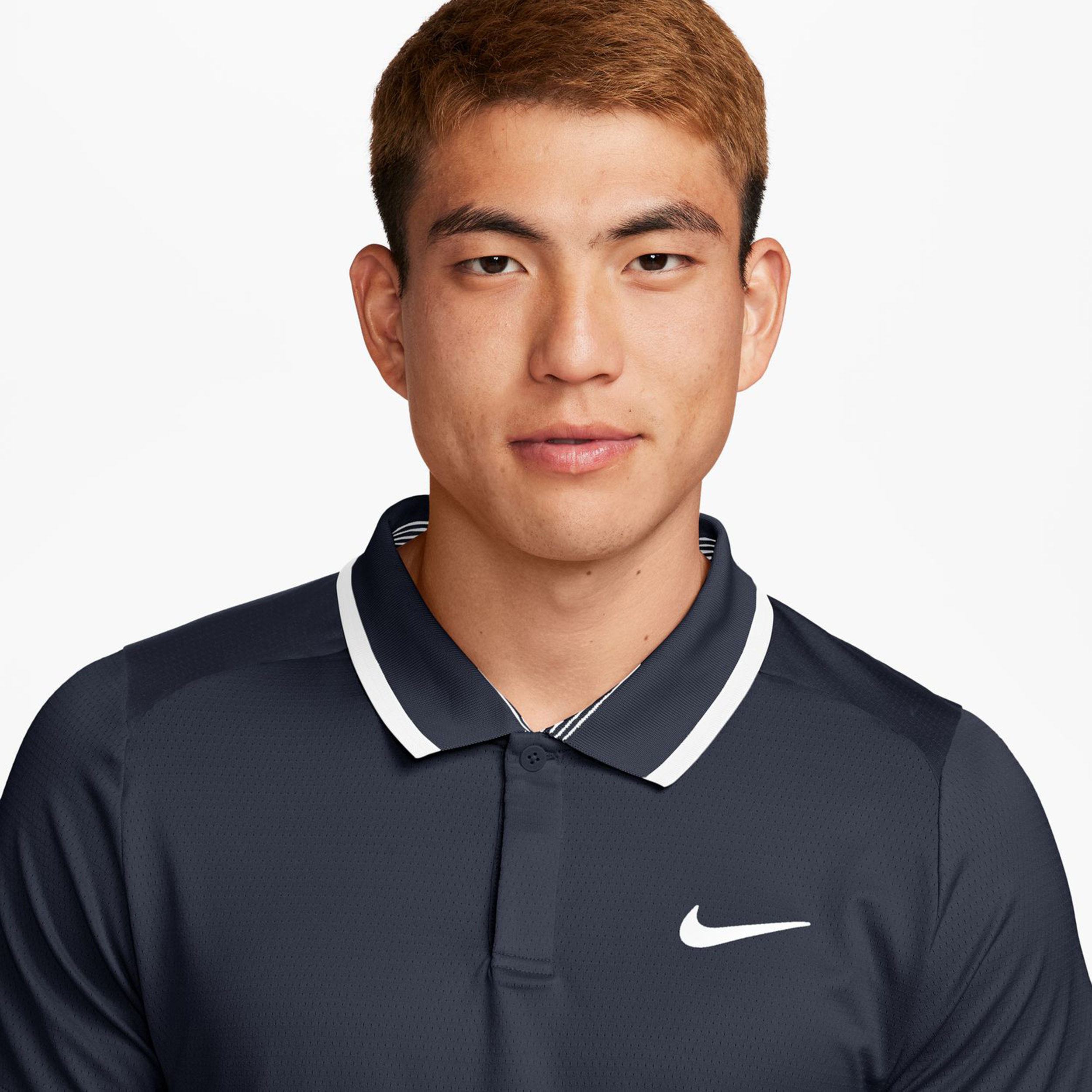Nike Court Dri-Fit Advantage Polo Hommes - Bleu Foncé