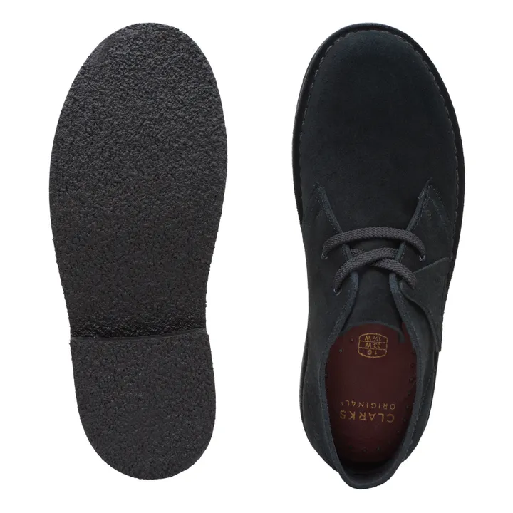 Clarks Bottines Lacets Desert Boot Suede | Noir