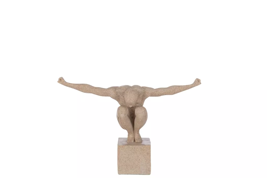 Deko-Figur Athlet 23 cm