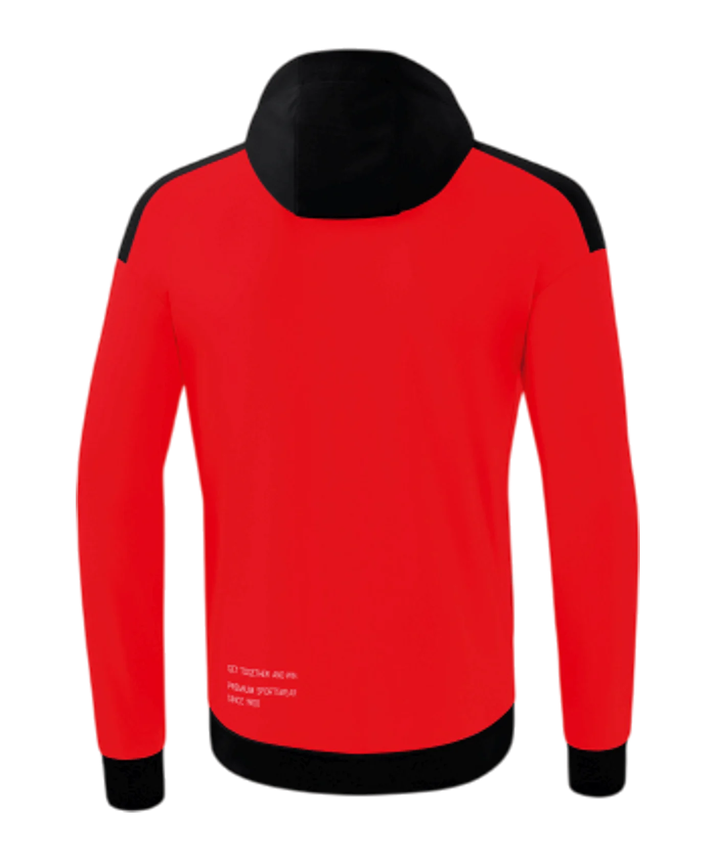 Erima Change by Kapuzenjacke Kids Rot Schwarz