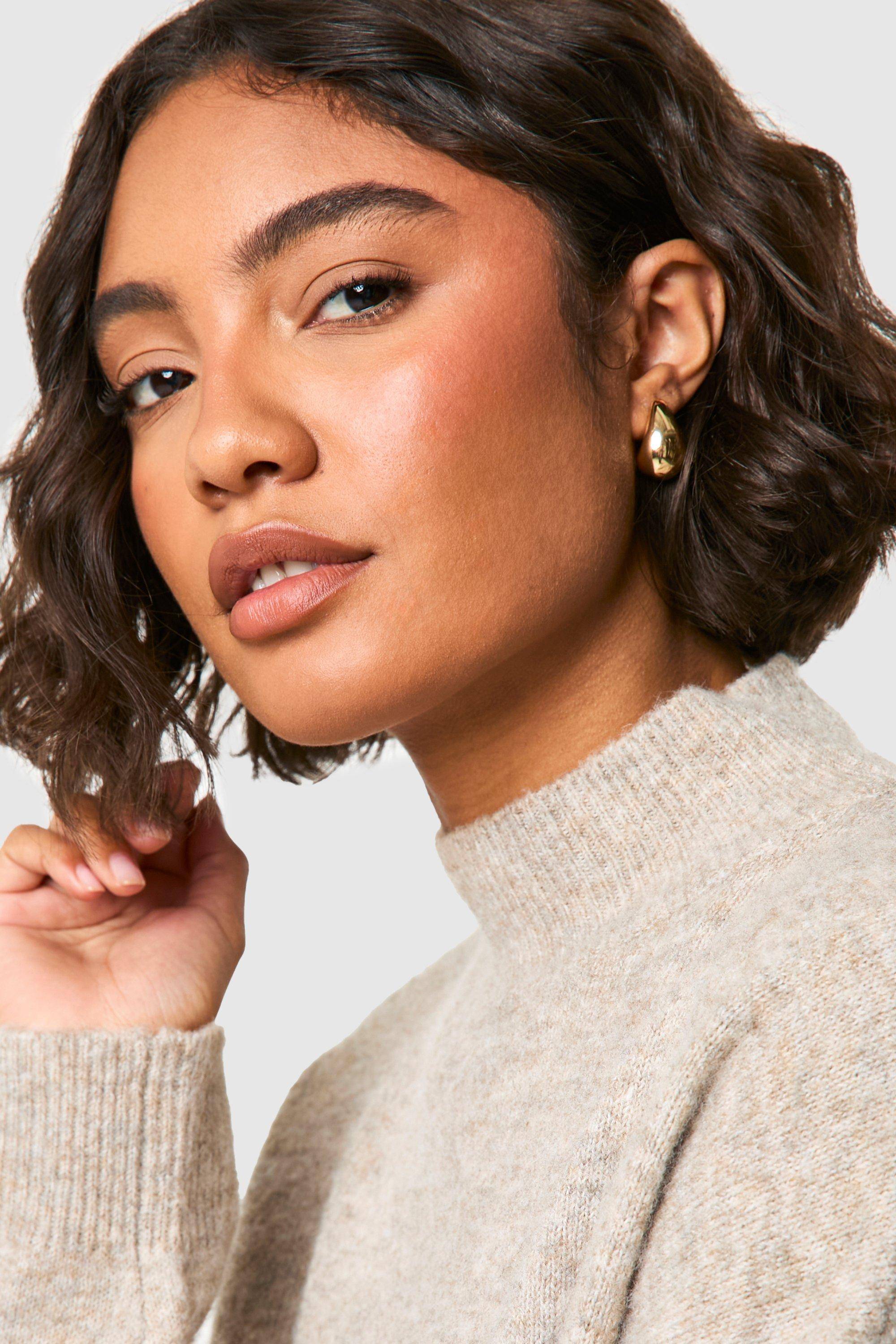 boohoo Créoles Épaisses Oversize