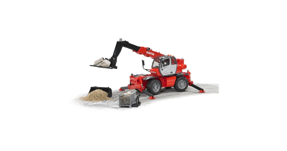 bruderManitou MRT 2150 telescooplader Modelvoertuig  (02129)
