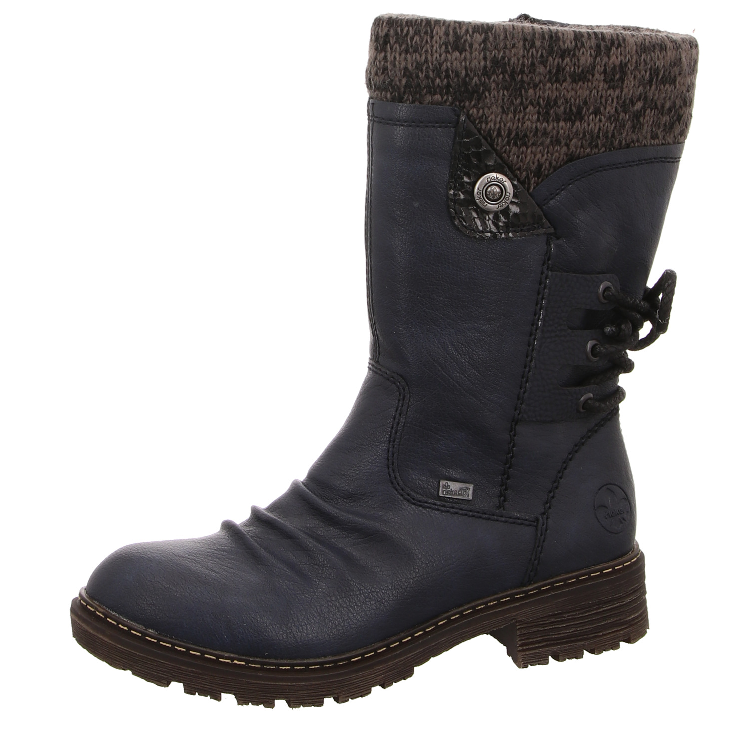 Rieker Stiefel blau