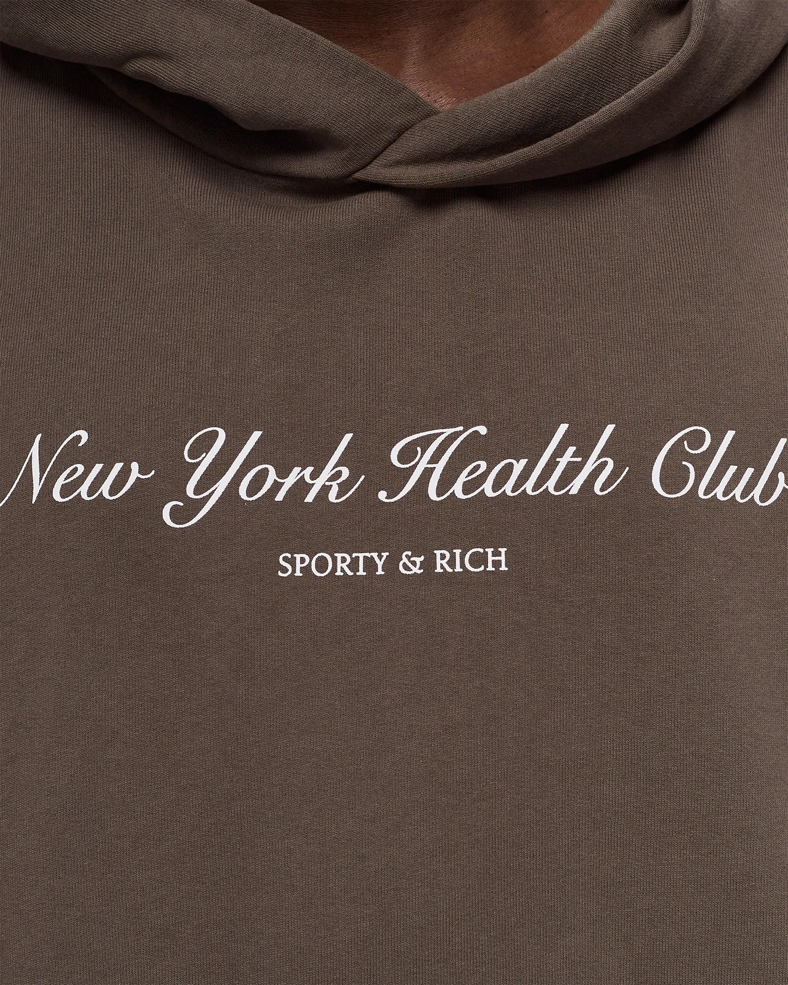 Sporty & Rich NY Health Club Hoodie