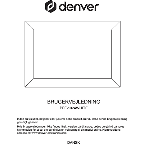 Denver frameo digital Wi-Fi fotoramme 10,1