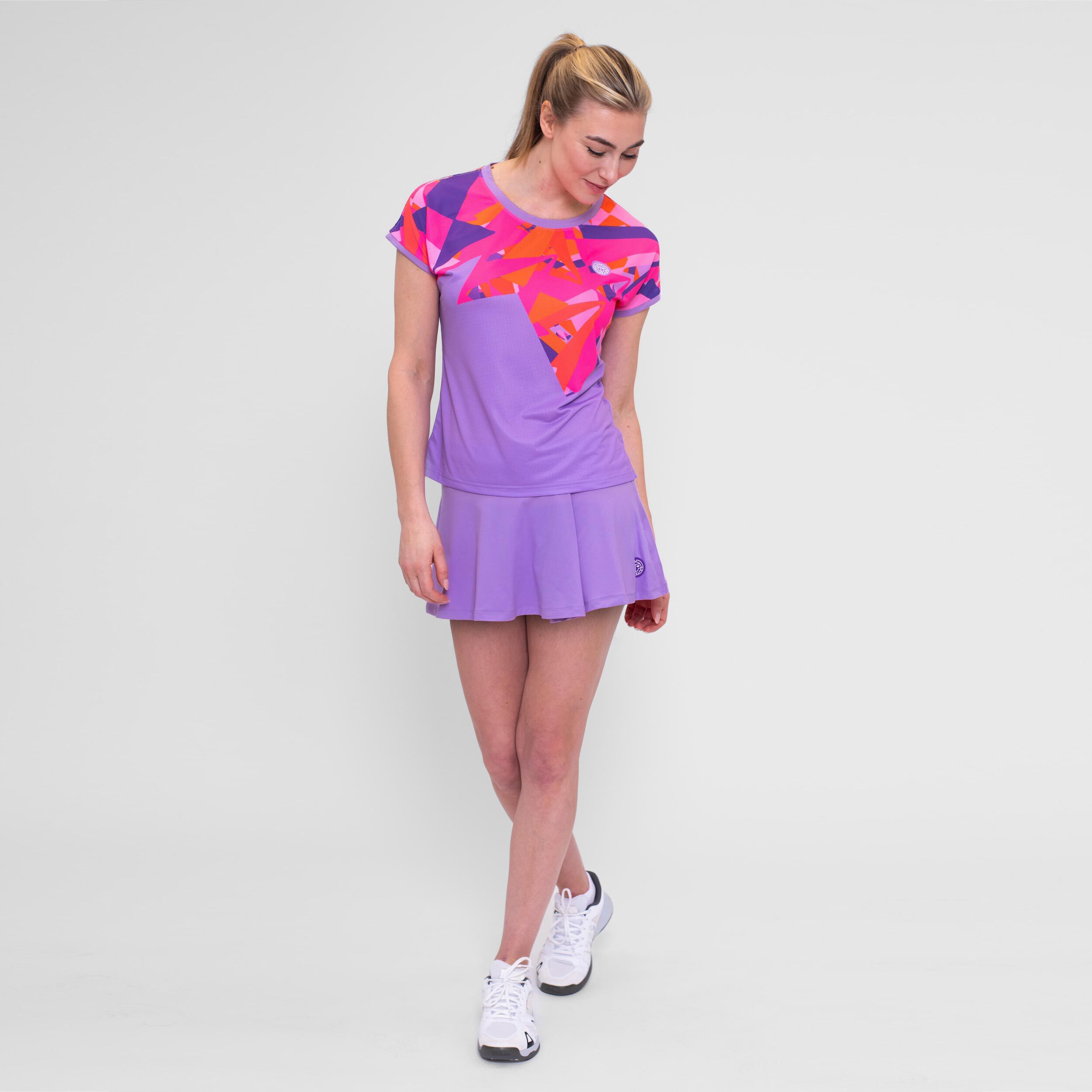 BIDI BADU Spike T-shirt Femmes - Bleu Foncé , Multicouleur