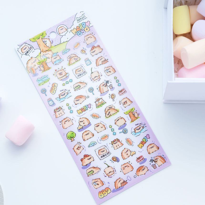 Klas 302 - Cartoon dierenstickers