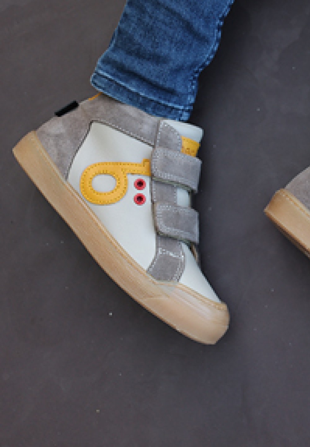Rapperswil velcro   Kleinkinder Beige Gelb