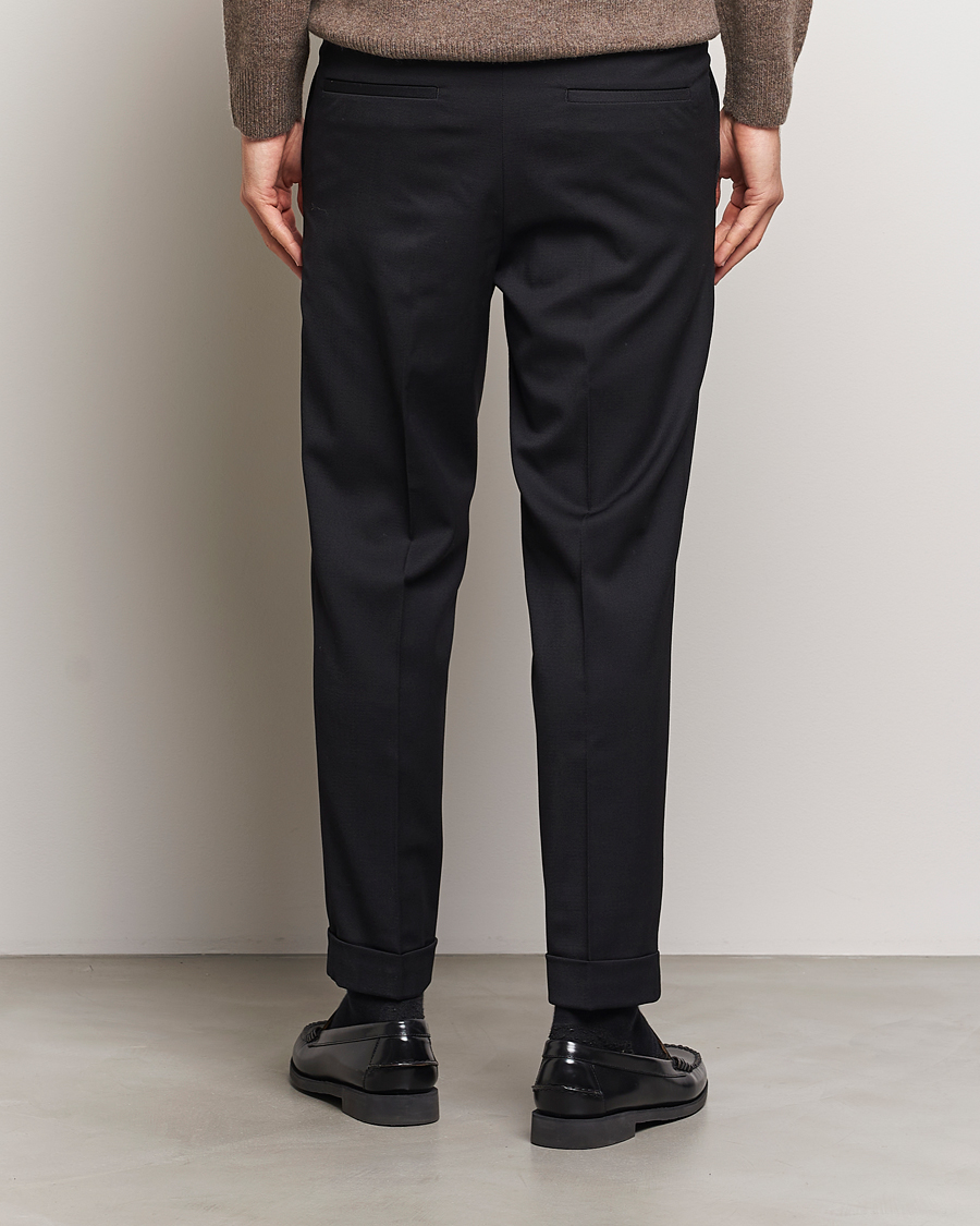 Filippa K Terry Cropped Trousers Black