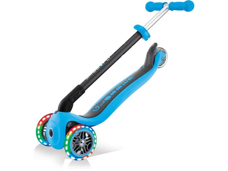 GLOBBER Kinder-Laufrad GO UP Sky Blue Laufrad und Einstiegs Scooter für Kinder von 1 bis 4 Jahre