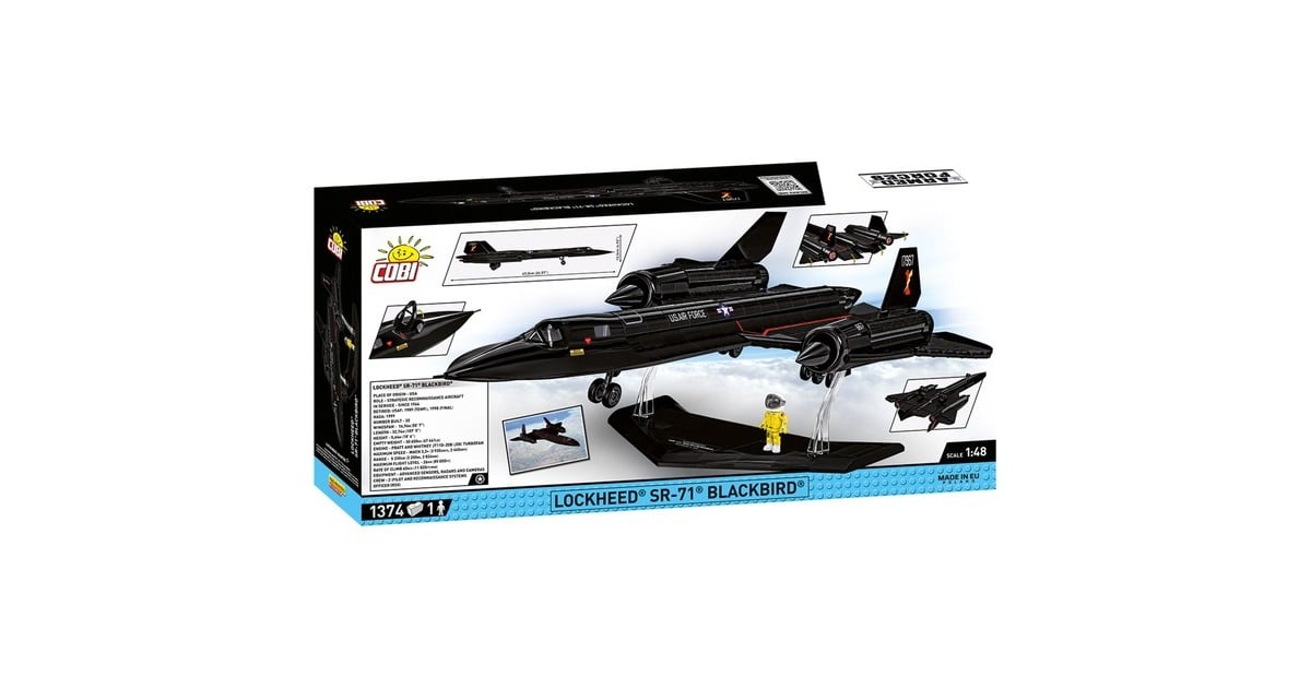 COBIArmed Forces - Lockheed SR-71 Blackbird Constructiespeelgoed  (COBI-5891)