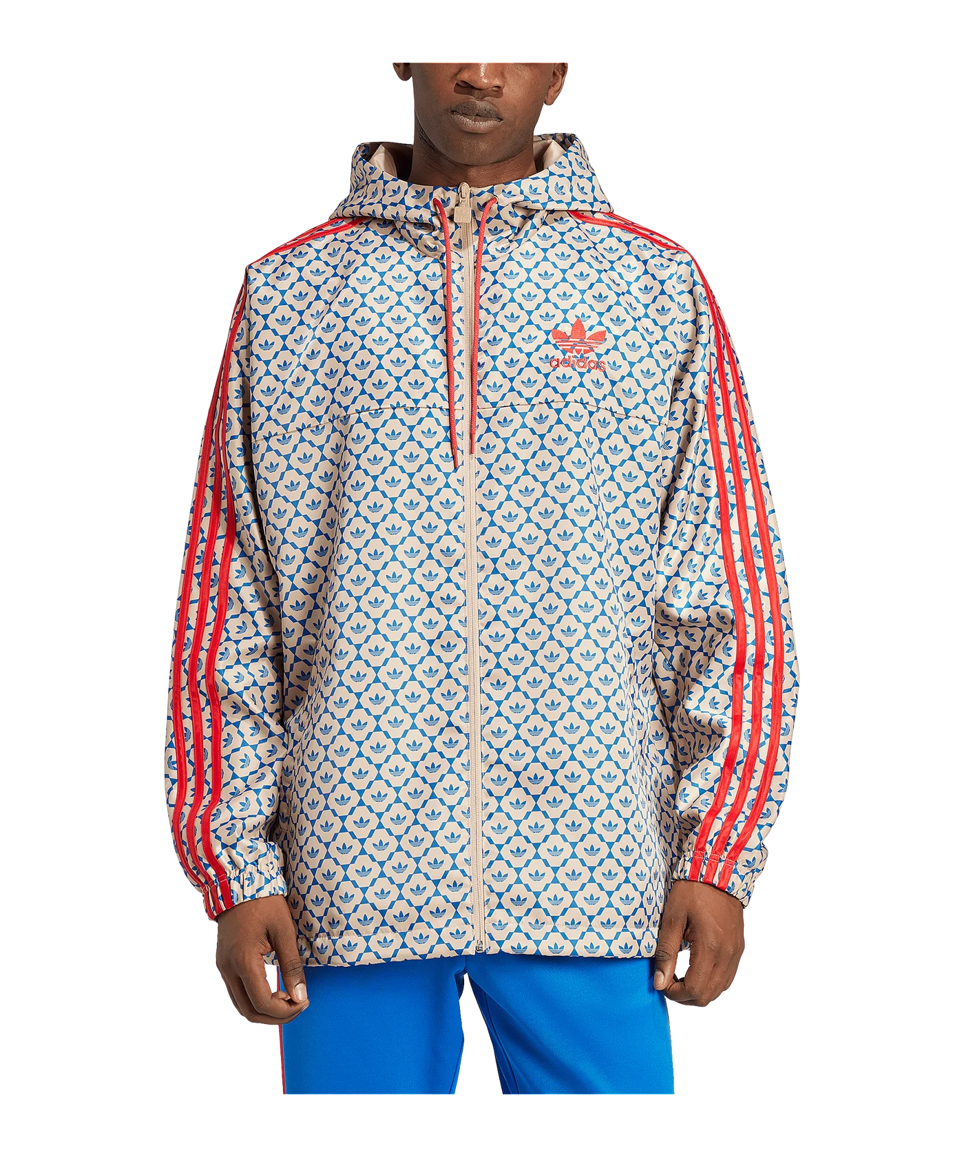 adidas Originals David Beckham OG Windjacke Beige