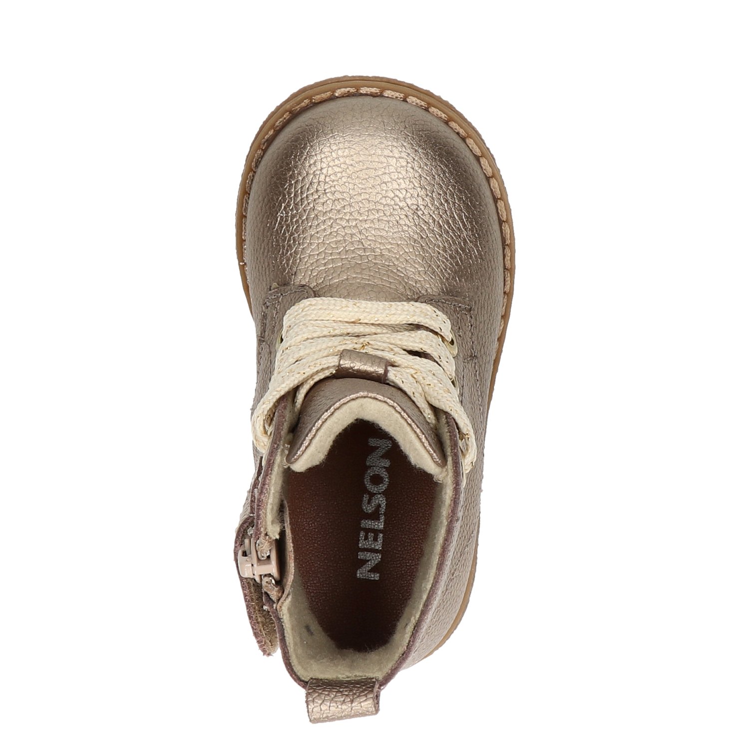 meisjes veterboot Nelson Kids Goud
