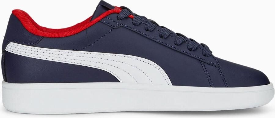 Puma Smash 3.0 sneakers donkerblauw wit rood