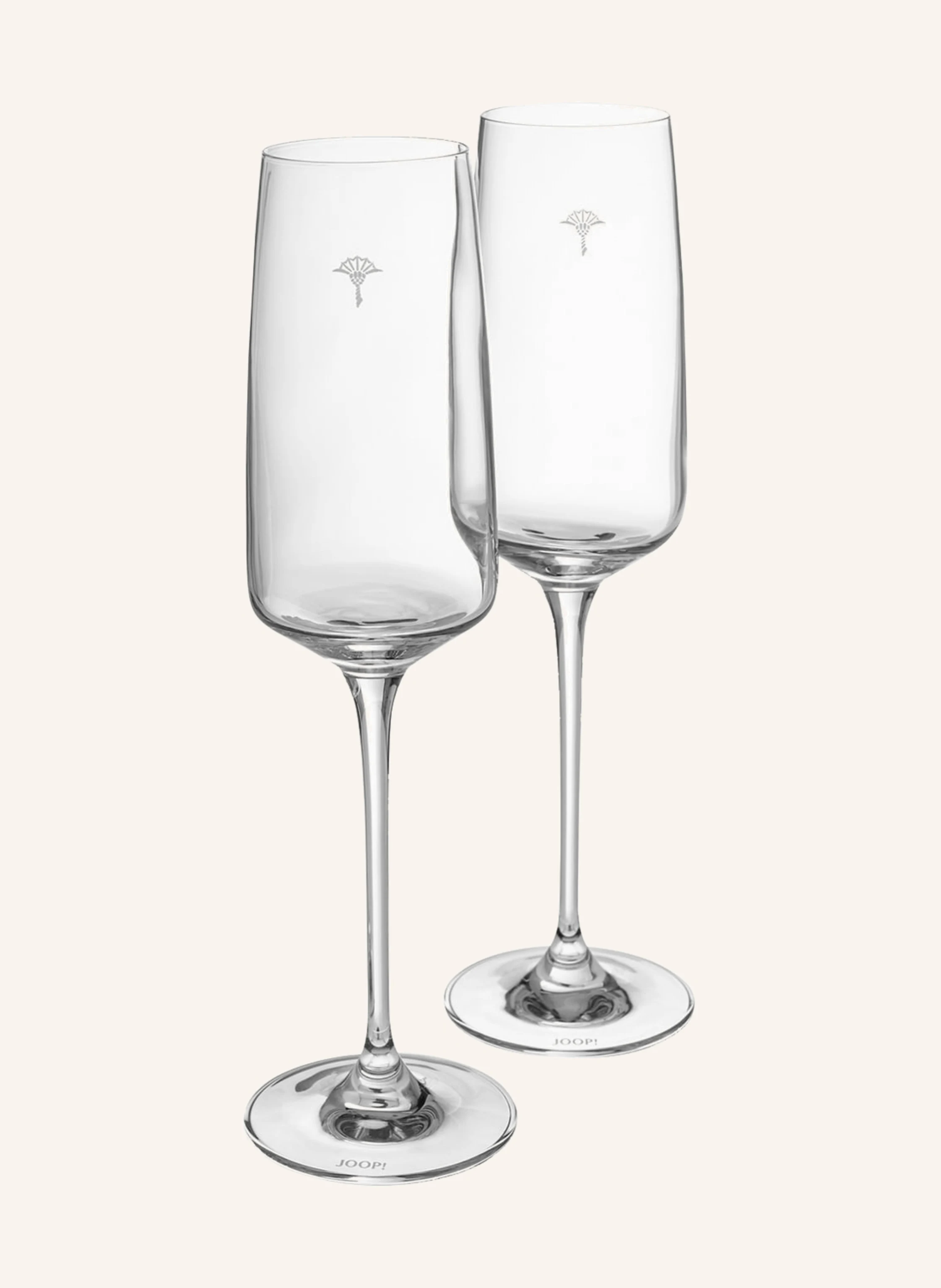 JOOP! 2er-Set Champagnergläser SINGLE CORNFLOWER