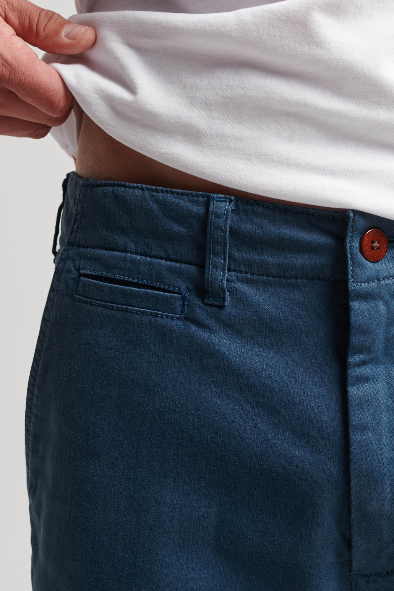 Bermudas estilo militar - Azul Médio