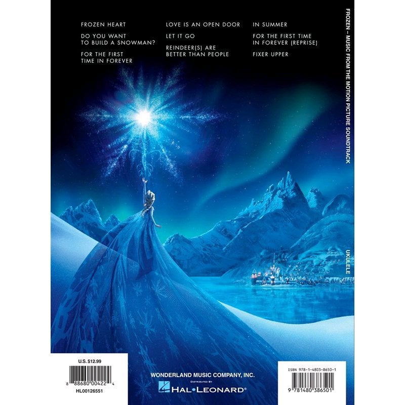 Hal Leonard - Frozen: Music From The Motion Picture voor ukelele