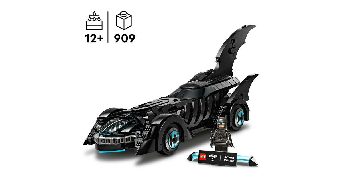 LEGOSuper Heroes - Batman Forever Batmobile Constructiespeelgoed  (76304)