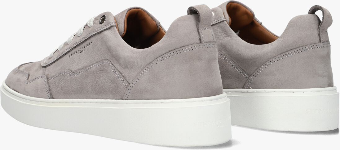 grijze stefano lauran lage sneakers lj2501