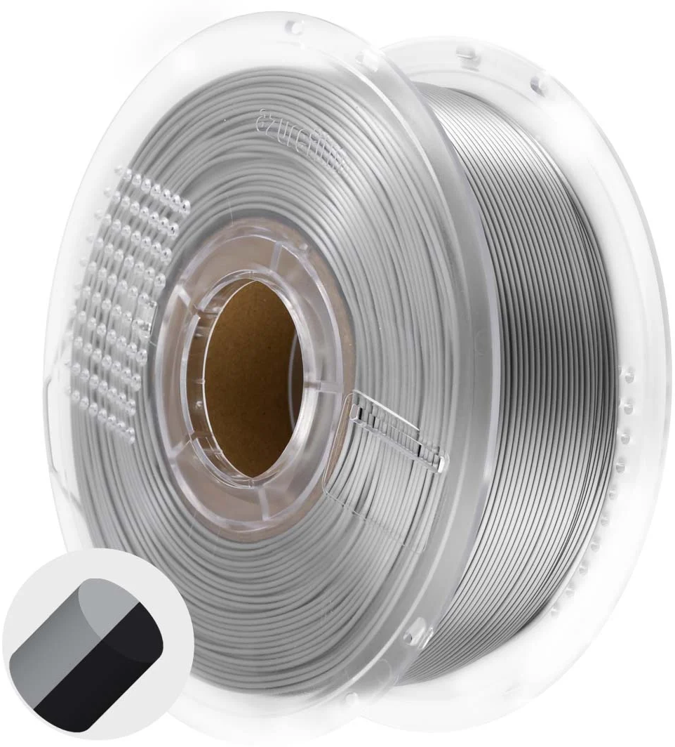 AzureFilm  PLA Silk Dual Color Midnight Chrome, 1,75 mm / 1000 g    Glänzende & schimmernde PLA Effekte in Midnight Chrome