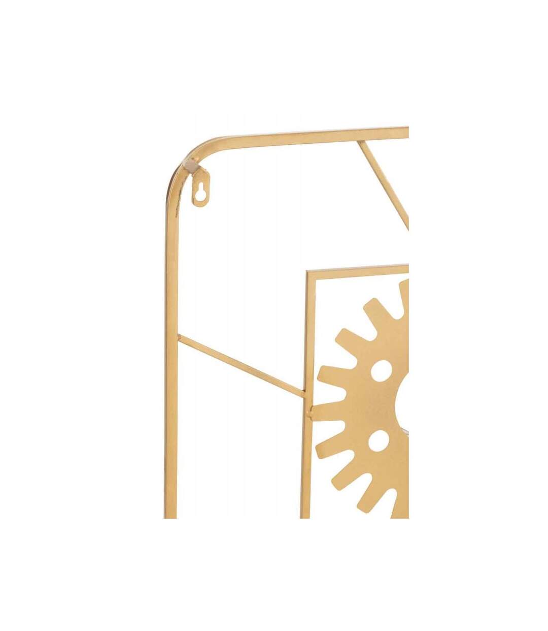 Paris Prix - Horloge Murale Design pietro 91cm Or