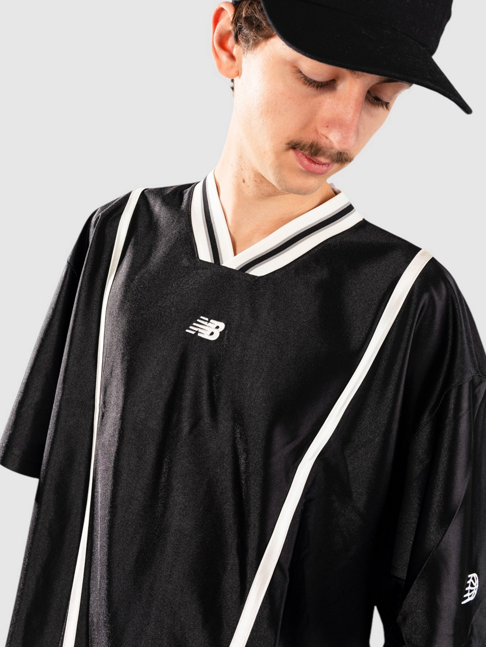 New Balance Poly Tricot Shooting T-Shirt black